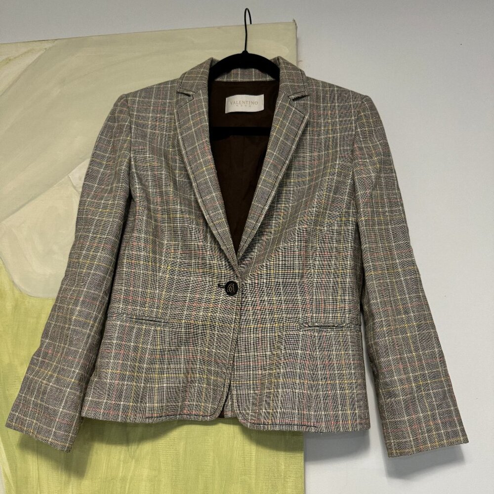 Valentino all-season silk/cotton blazer